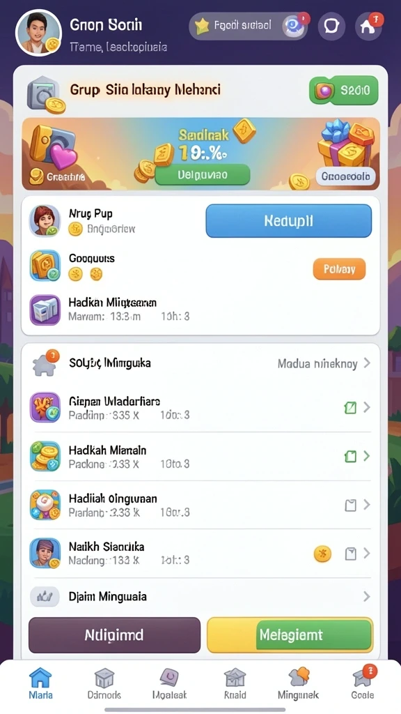 kilauwin - Screenshot dari level terbaru yang menantang.