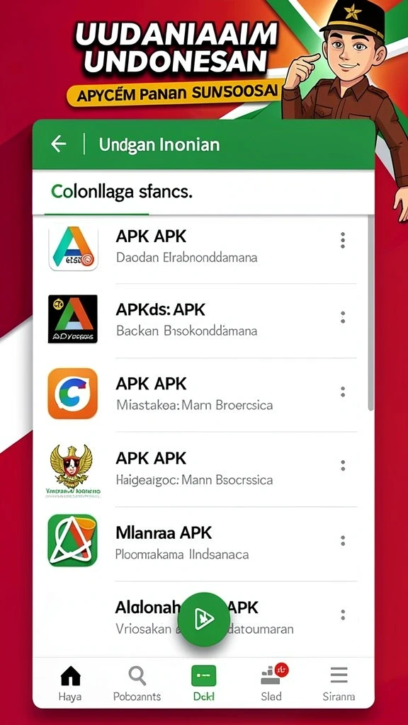 marina77 - Tampilan antarmuka yang ramah pengguna.