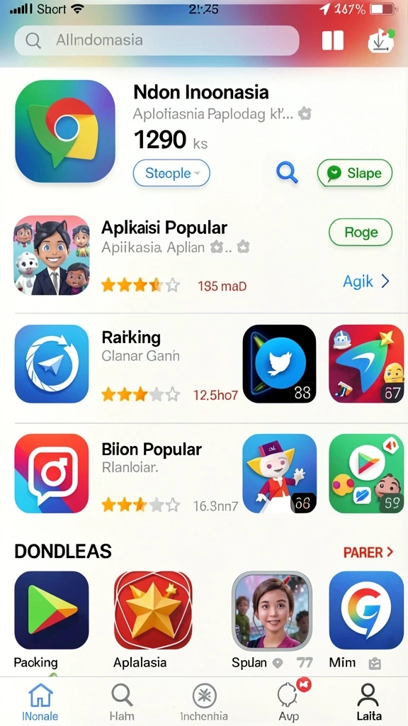 yoktogel - Antarmuka yang sederhana dan mudah dinavigasi.
